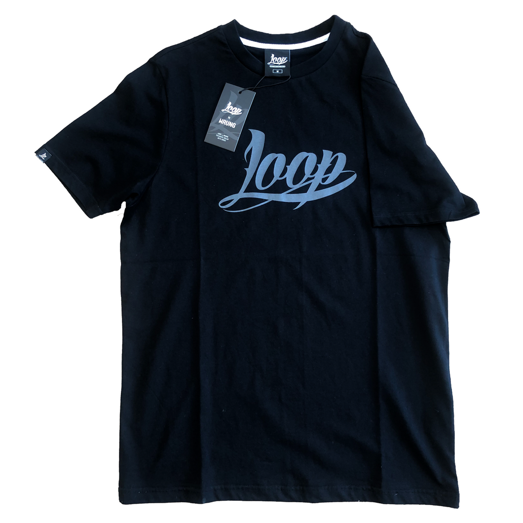 LOOP Logo T-shirt - Black - Medium