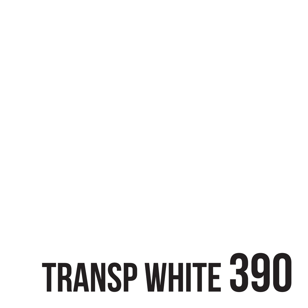 TRANSP WHITE